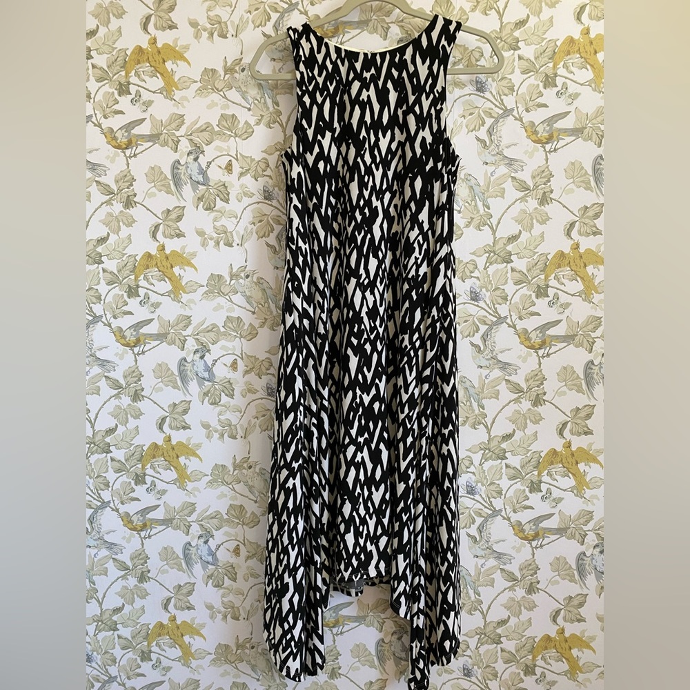 Jones Studio asymmetrical, midi, dress size small